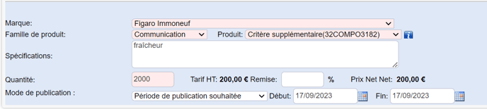 Bizio 4.1 prestation et Critere