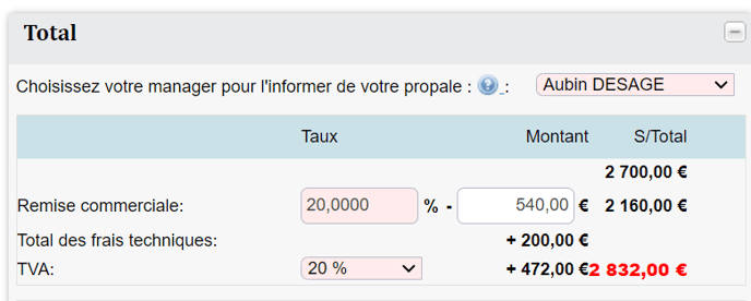 Bizio 4.3 prestation et remise